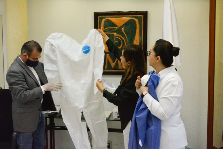 CAS apoya con insumos a personal del IMSS