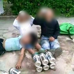 Multan a borrachos callejeros