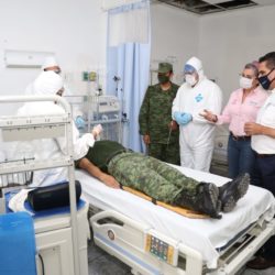 Habilitan hospital de 43/ Zona Militar para atención de Covid-19