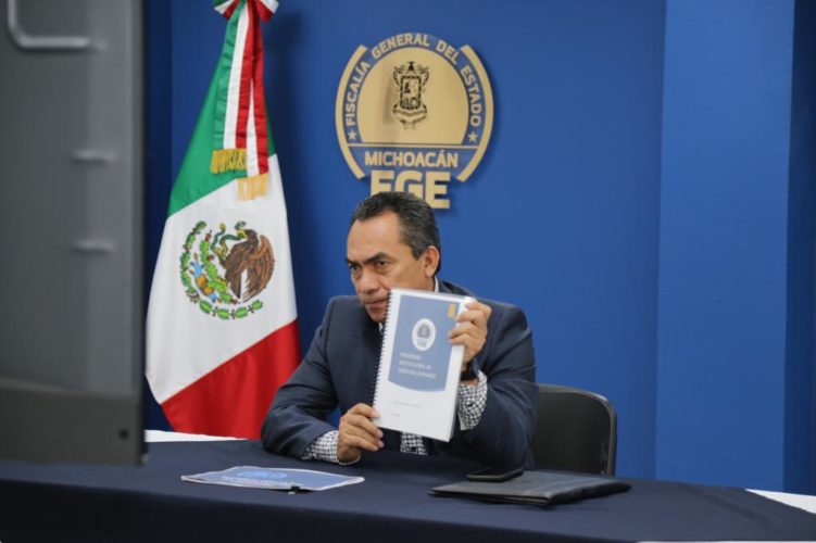 Reconoce  Adrián López trabajo del  personal de la  FGE durante contingencia Covid-19