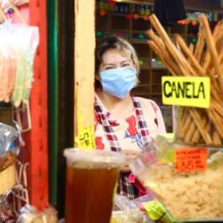 Cubrebocas y no niños, obligatorio en mercado ILR de Apatzingán