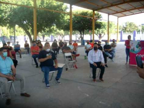 Aleccionar a personal de gimnasios próximos a abrir