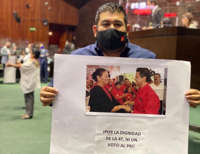 PRI comprometido a apoyar reformas de AMLO a cambio de liderazgo en el Congreso de la Unión