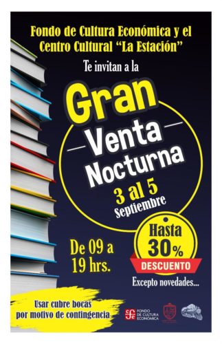 Inicia Gran Venta Nocturna del Fondo de Cultura Económica