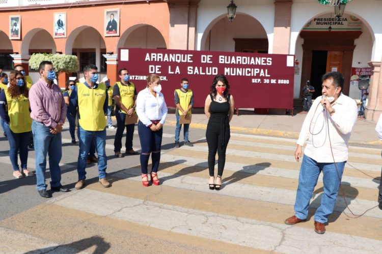 Inician trabajos los Guardianes de Salud Municipal
