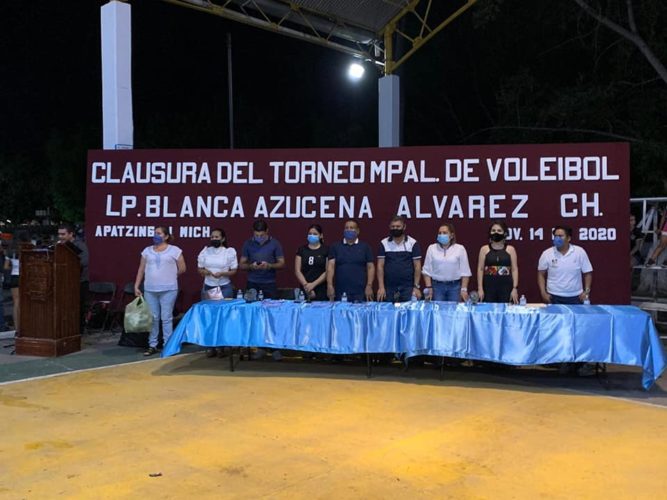 Concluye torneo de voleibol “Blanca Azucena Álvarez Chávez”
