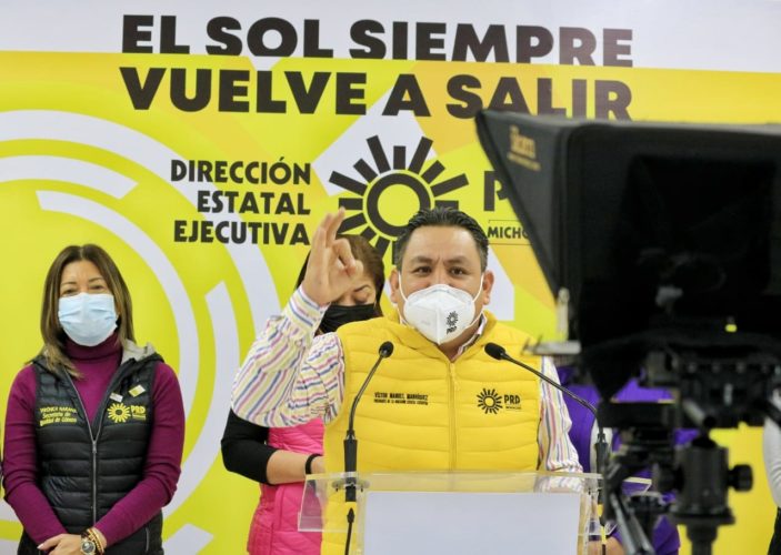 En alianza, iremos con quien represente a pueblo: PRD