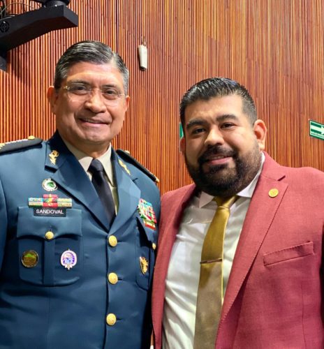 Diputado Huacús Esquivel, integrante de la Comisión Bicameral de Seguridad Nacional