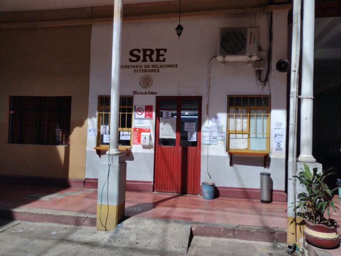 Se reactiva oficina de SRE en Apatzingán