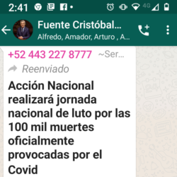 Inexplicable: difunden boletín de Marko Cortés adverso a manejo de Covid, en grupo de CAS