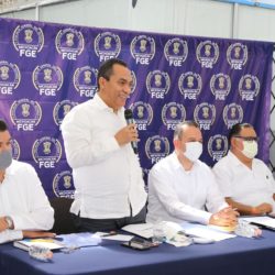 Encabeza Fiscal General del Estado atención ciudadana, en Apatzingán