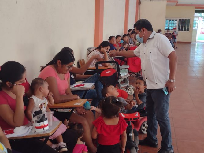 Retoma diputado Ángel Custodio prograna "Educación Inicial No Escolarizada"
