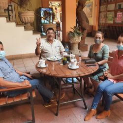 Encuentro Custodio Virrueta-Jorge Luis Castañeda, en Apatzingán