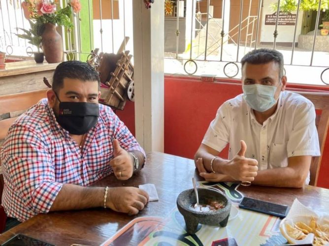 Antonio Cruz va por la diputación local por Morena-PT, en Apatzingán