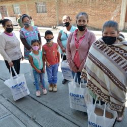 Con apoyo alimenticio Cuquita Cabrera continúa gestiones para municipios del distrito 23