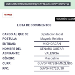 Sorpresivo registro de Genaro Guízar Valencia como precandidato de Morena