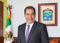 Herrera Tello en Apatzingán, este jueves 