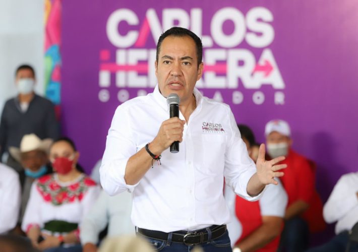 Nunca más, agresiones a mujeres en Michoacán: Carlos Herrera 