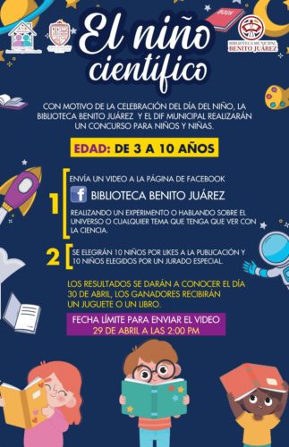 “El Niño Científico”, concurso para el Día del Niño