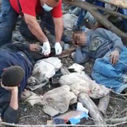 Vuelca camioneta con jornaleros; hay muertos y heridos