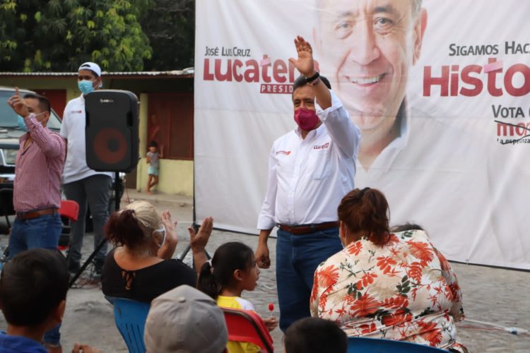 Vecinos de La Pradera comprometen su voto para José Luis Cruz