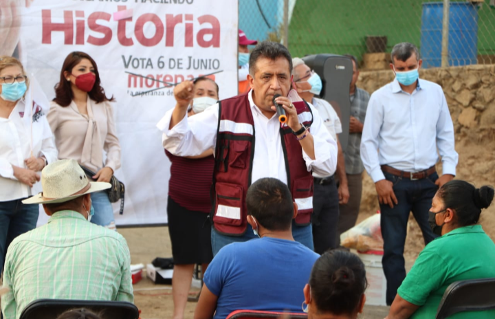 Rescate carretero al norte del municipio, compromiso de José Luis Cruz Lucatero