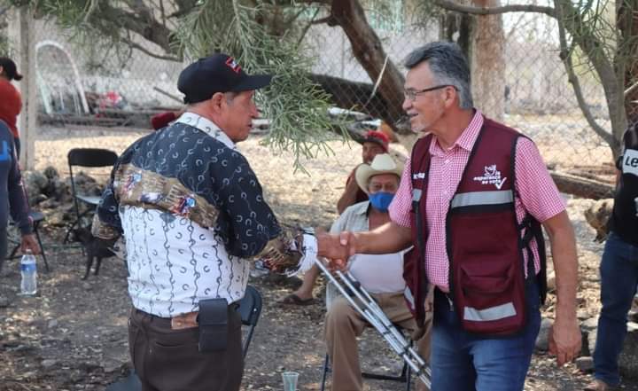 Sergio Báez, a la vanguardia en campaña por Buenavista