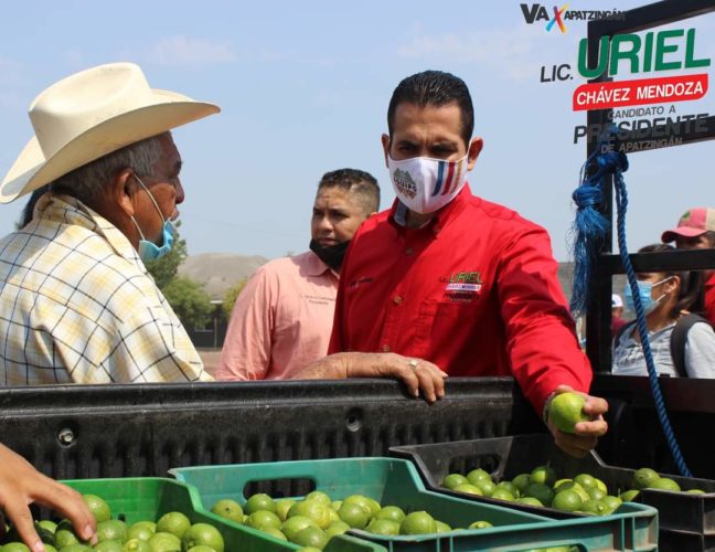 Sacaremos el campo del abandono en que se encuentra: Uriel Chávez Mendoza