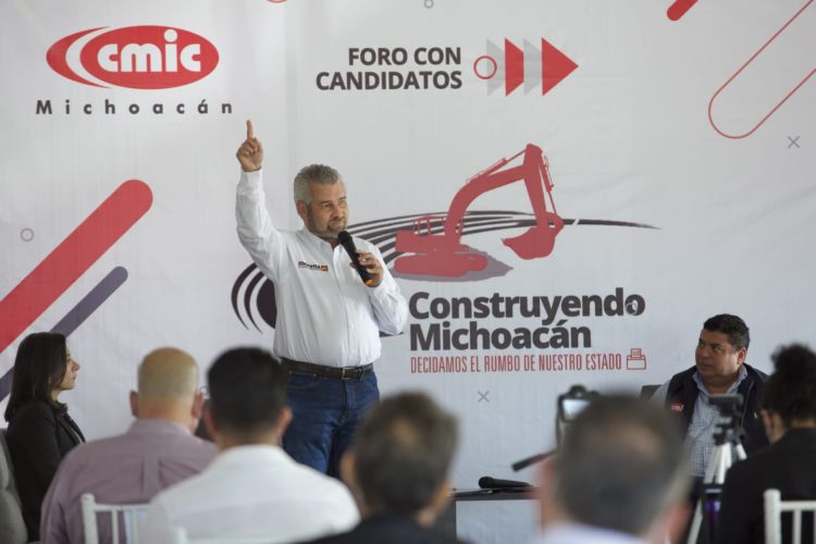 Empresas michoacanas participarán en desarrollo de obra publica: Bedolla