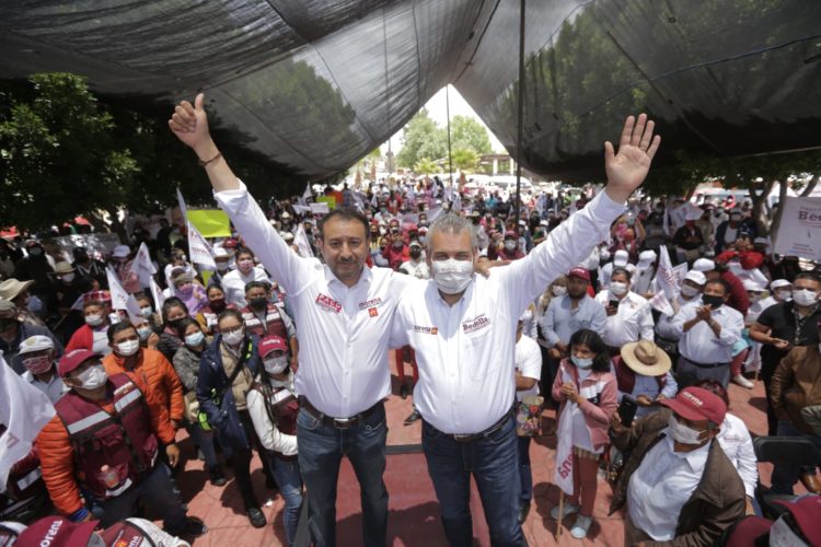 Se suma Selene Vázquez a campaña de Bedolla; trabajará dentro plan del pacificación de Michoacán