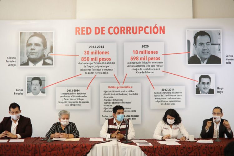 Denuncian morenistas a CHT por presunta corrupción