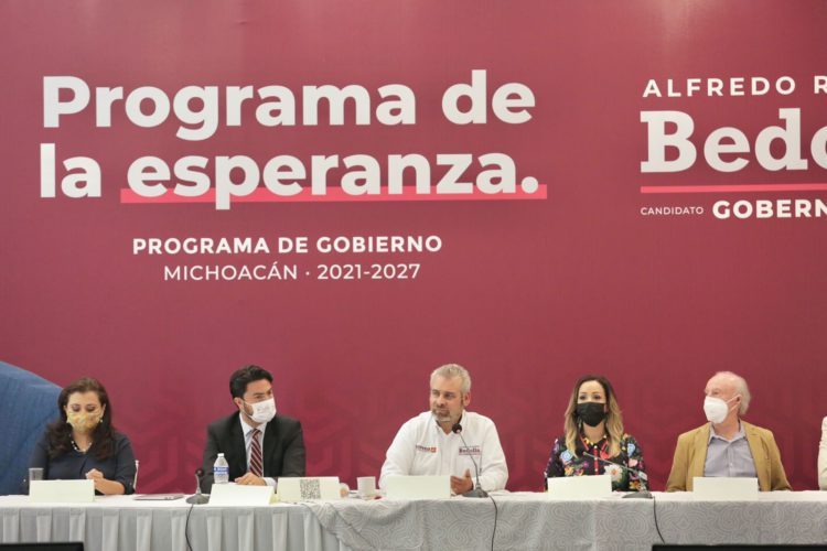 Bedolla pide votar por Morena y elegir la transformación de Michoacán
