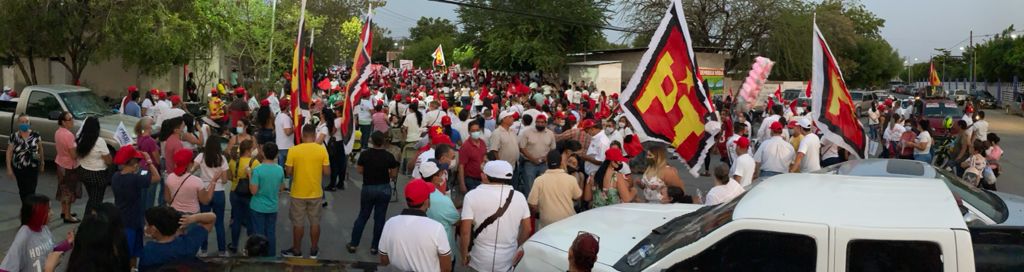 Miles de Apatzinguenses refrendan su apoyo y respaldo a Toño Cruz