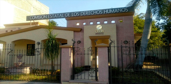 Acéfala, la visitadudría de la CEDH en Apatzingán