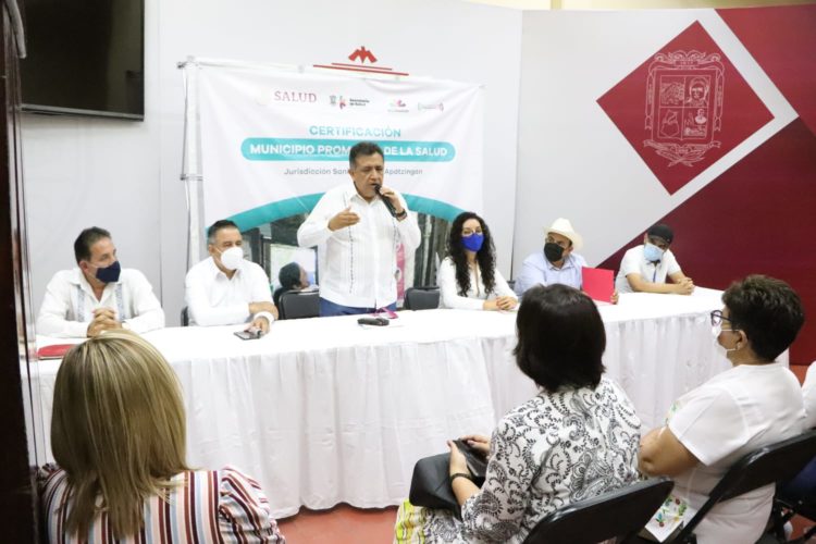 Apatzingán, certificado como "Municipio Promotor de la Salud"