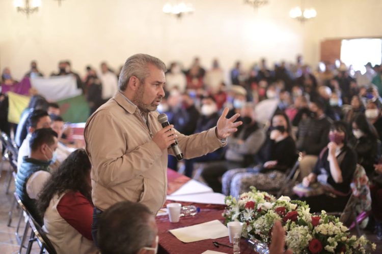 Convoca Bedolla a la participación ciudadana para reconstrucción de Michoacán