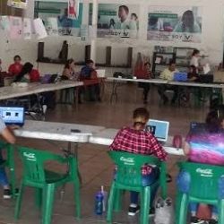 IVA, única escuela con clases presenciales, en Apatzingán