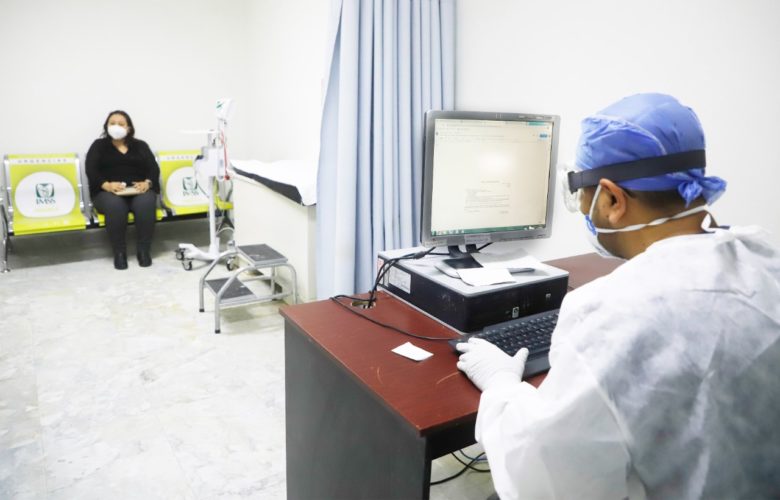 IMSS rastrea casos de COVID-19 a través de los Módulos de Atención Respiratoria