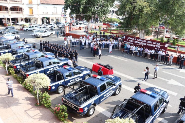 Apatzingán avanzó en materia de seguridad: José Luis Cruz Lucatero