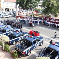 Apatzingán avanzó en materia de seguridad: José Luis Cruz Lucatero