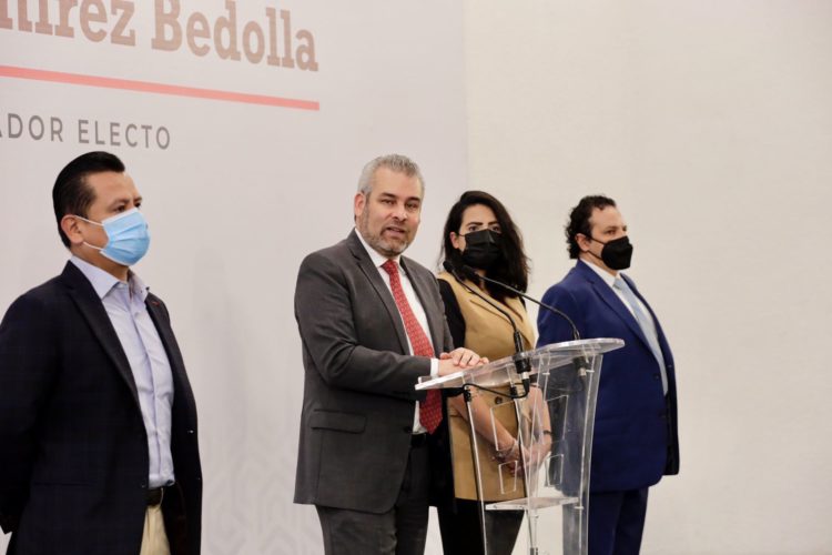 Michoacán no seguirá aislado de la federación: Bedolla