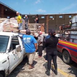 Entrega municipio materiales para construcción