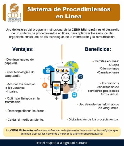 La CEDH aplicará tecnologías de vanguardia en línea 