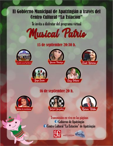 Centro Cultural prepara programa patrio 