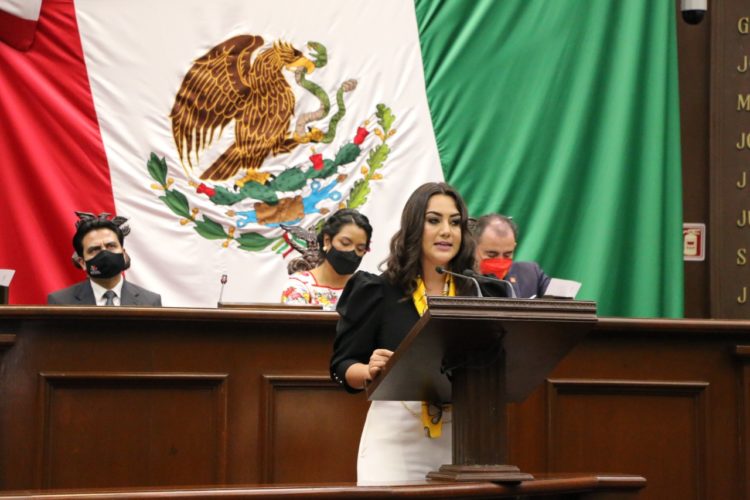 Unión de esfuerzos, inclusión y defensa de Michoacán, bandera del PRD: Fanny Arreola