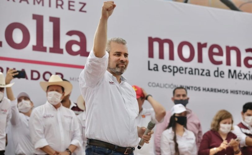 El triunfo del pueblo es legítimo y legal: Bedolla