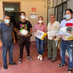 Apatzingán: dotan de aperos de seguridad laboral a personal del rastro