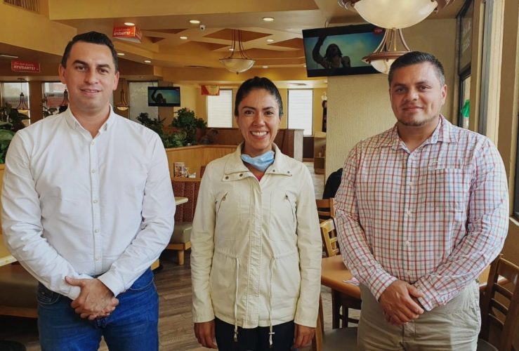 Fanny Arreola acuerda con alcalde de Tancítaro gestión conjunta