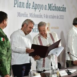 Respalda AMLO a Bedolla con Plan Integral de Apoyo a Michoacán