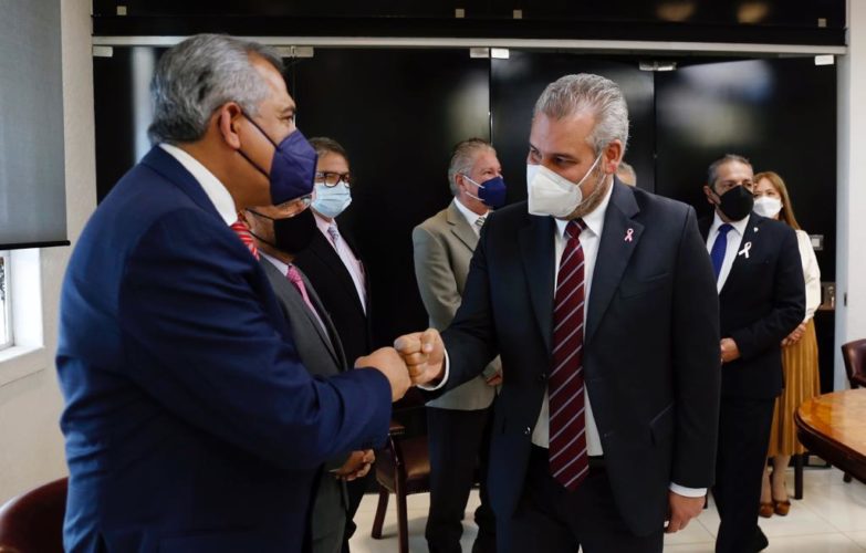 Acuerda Bedolla sumar esfuerzos con Poder Judicial para avanzar en reforma laboral